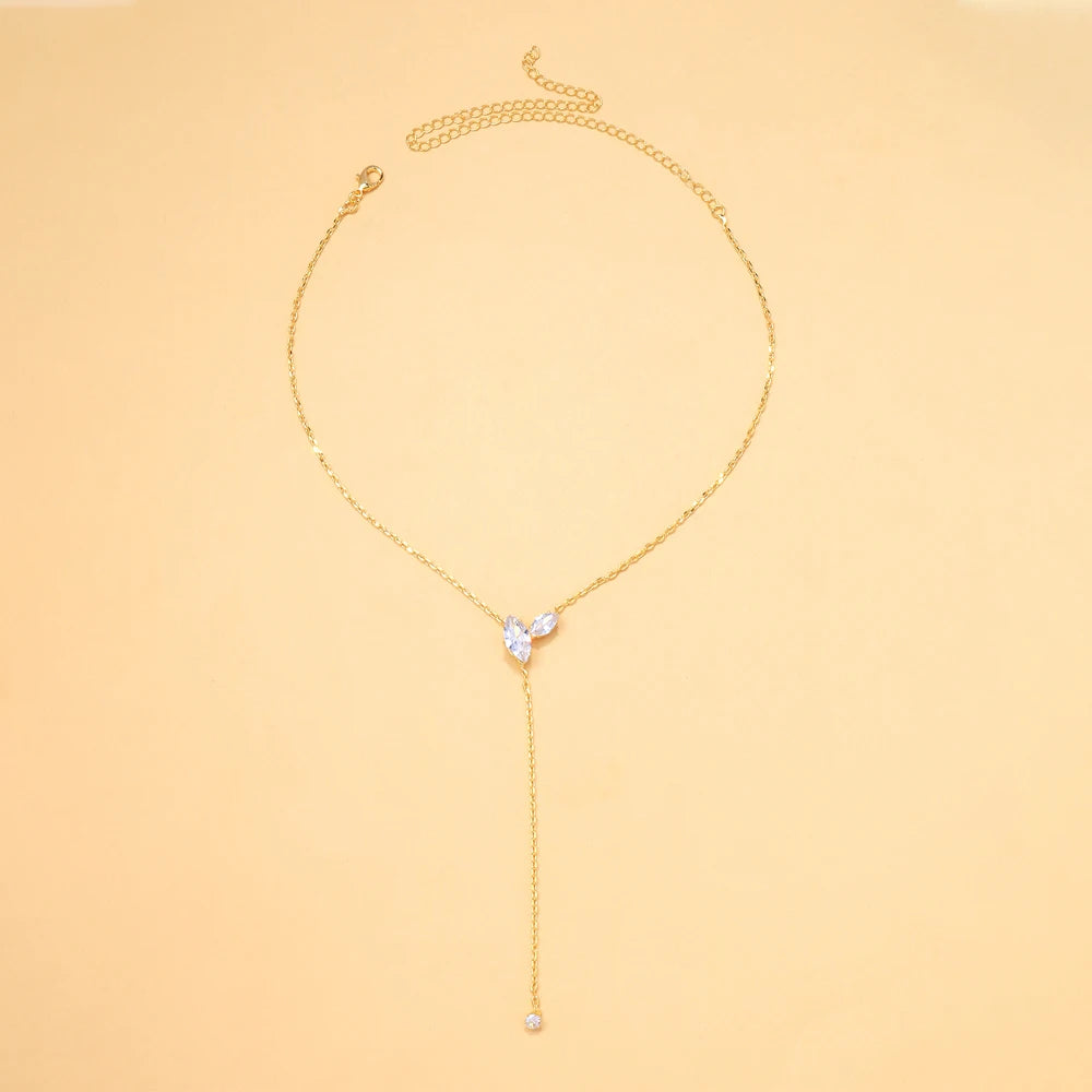 Luxury Rhinestone Choker Necklace – Geometric Design