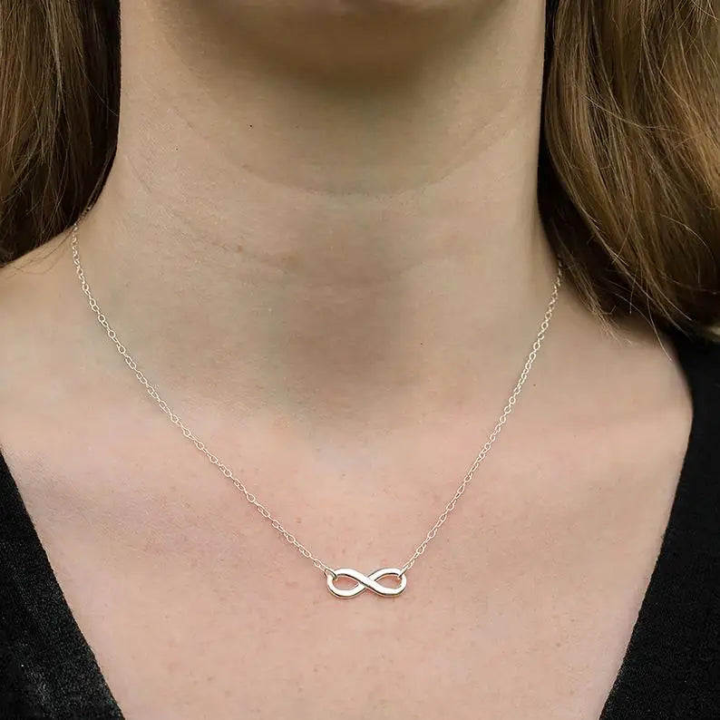 Luxury Infinity Couple Necklace – Stainless Steel