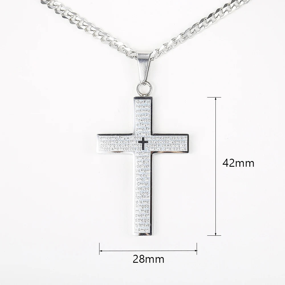 Luxury Cross Pendant Necklace