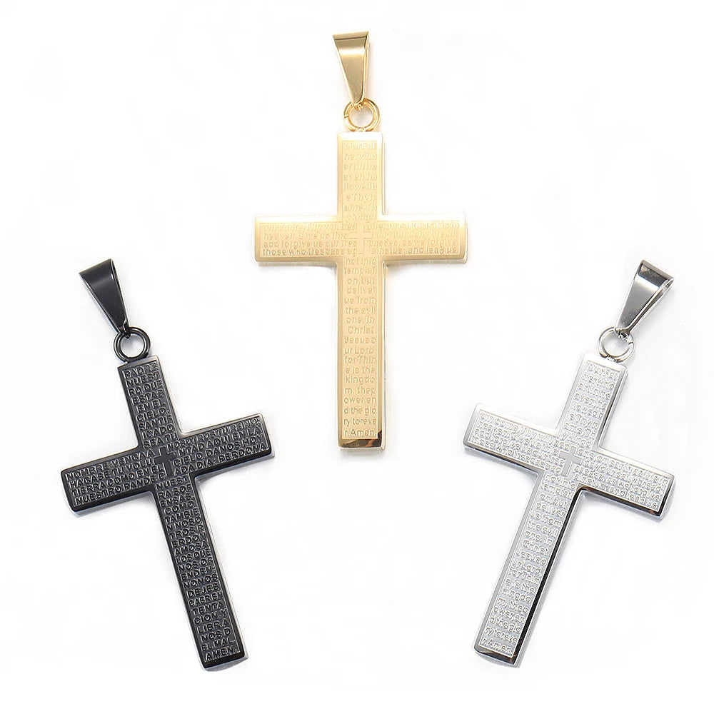 Luxury Cross Pendant Necklace