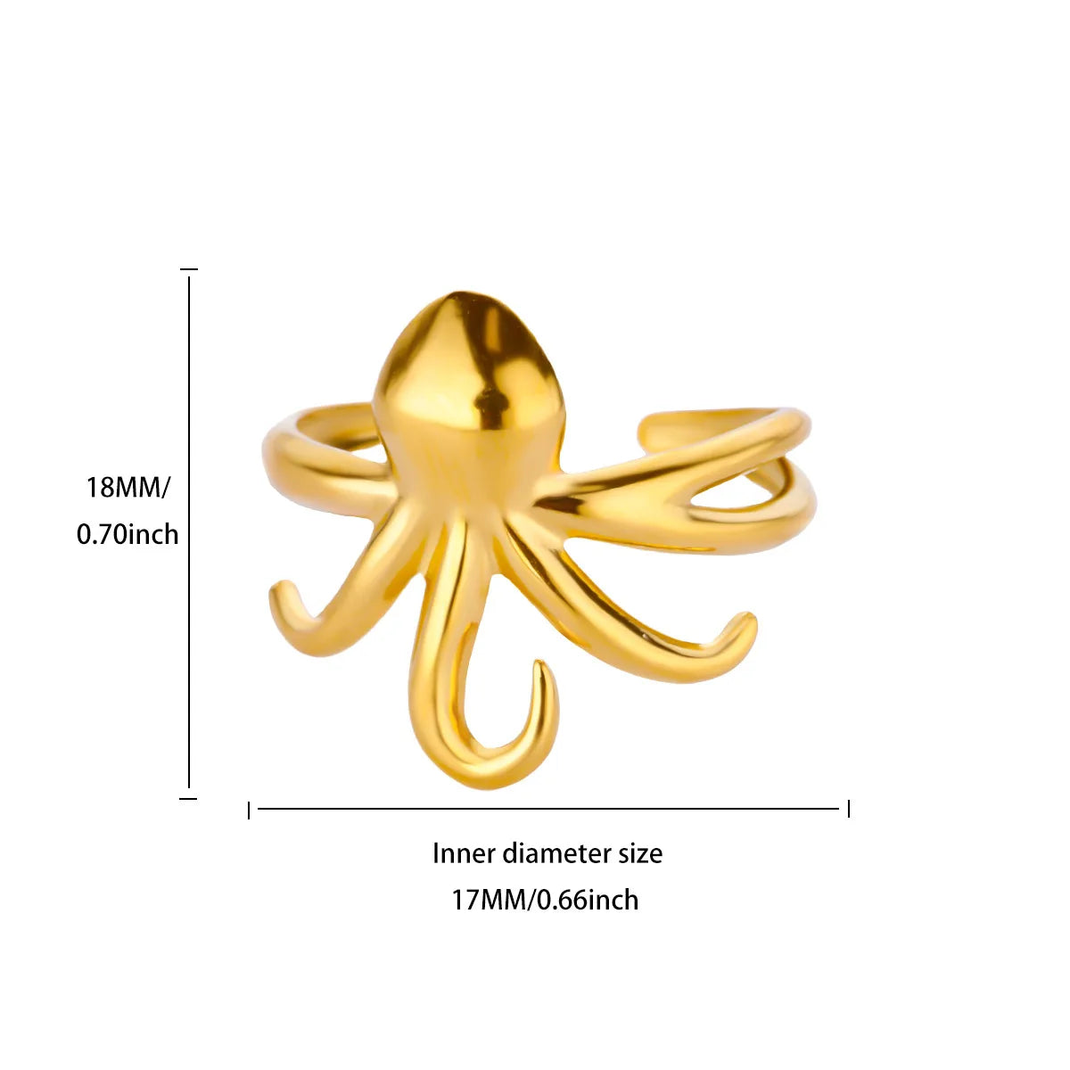 Luxury 18K Gold Plated Cross & Heart Ring – Elegant Women’s Jewelry