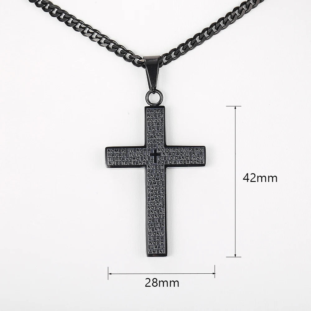 Luxury Cross Pendant Necklace