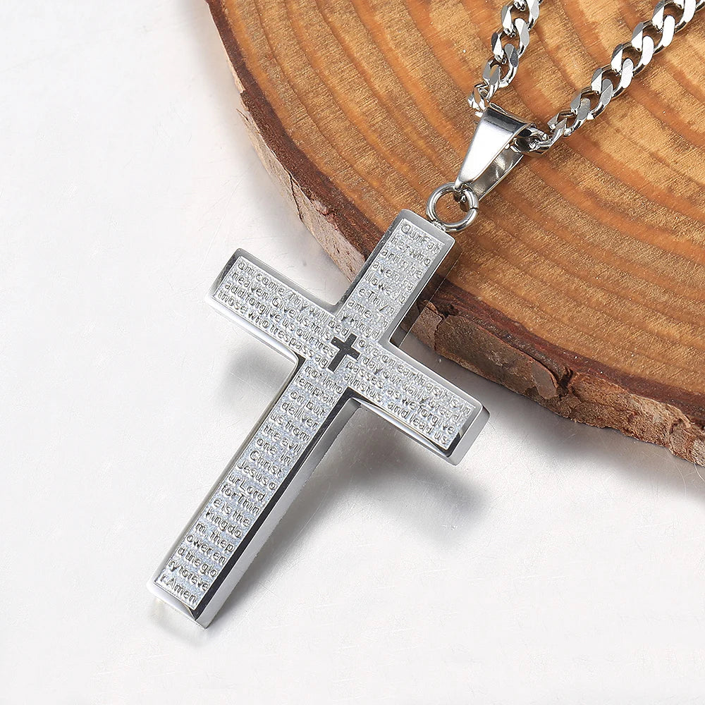 Luxury Cross Pendant Necklace