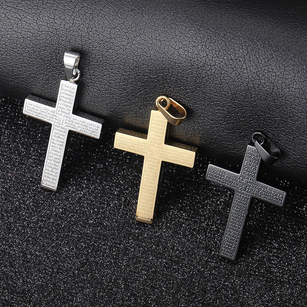 Luxury Cross Pendant Necklace