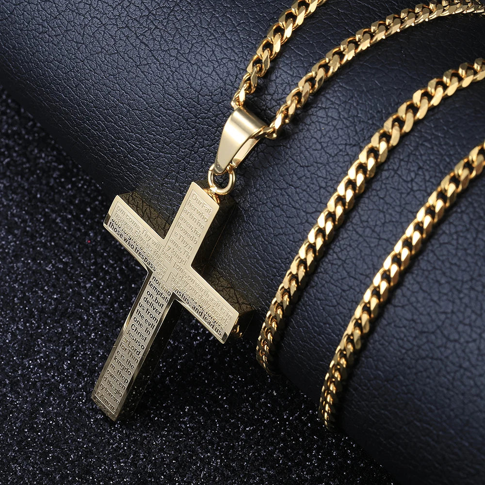 Luxury Cross Pendant Necklace