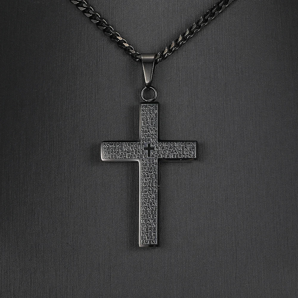 Luxury Cross Pendant Necklace