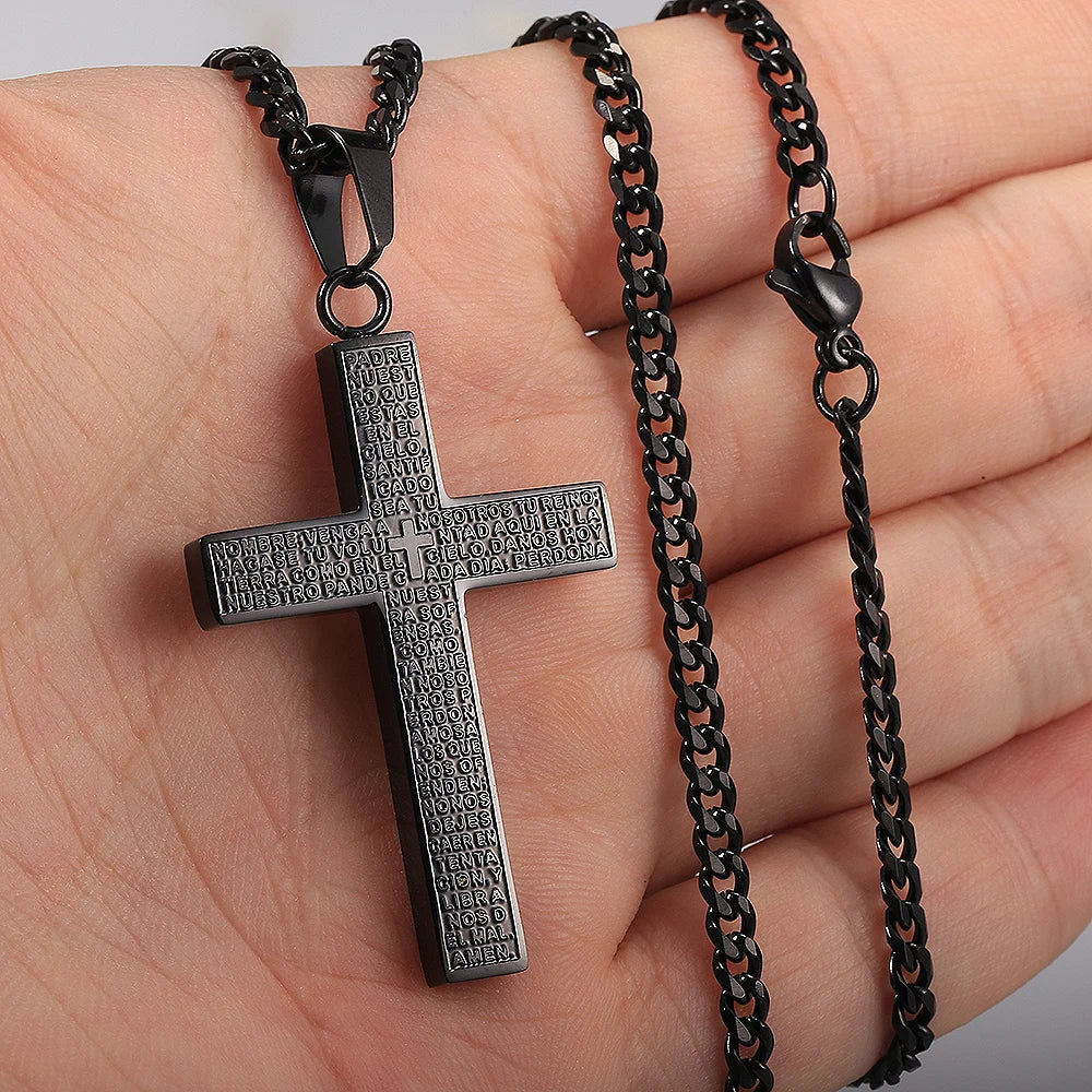 Luxury Cross Pendant Necklace