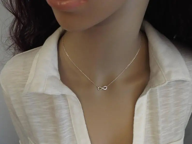 Luxury Infinity Couple Necklace – Stainless Steel