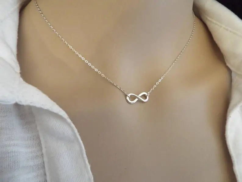 Luxury Infinity Couple Necklace – Stainless Steel