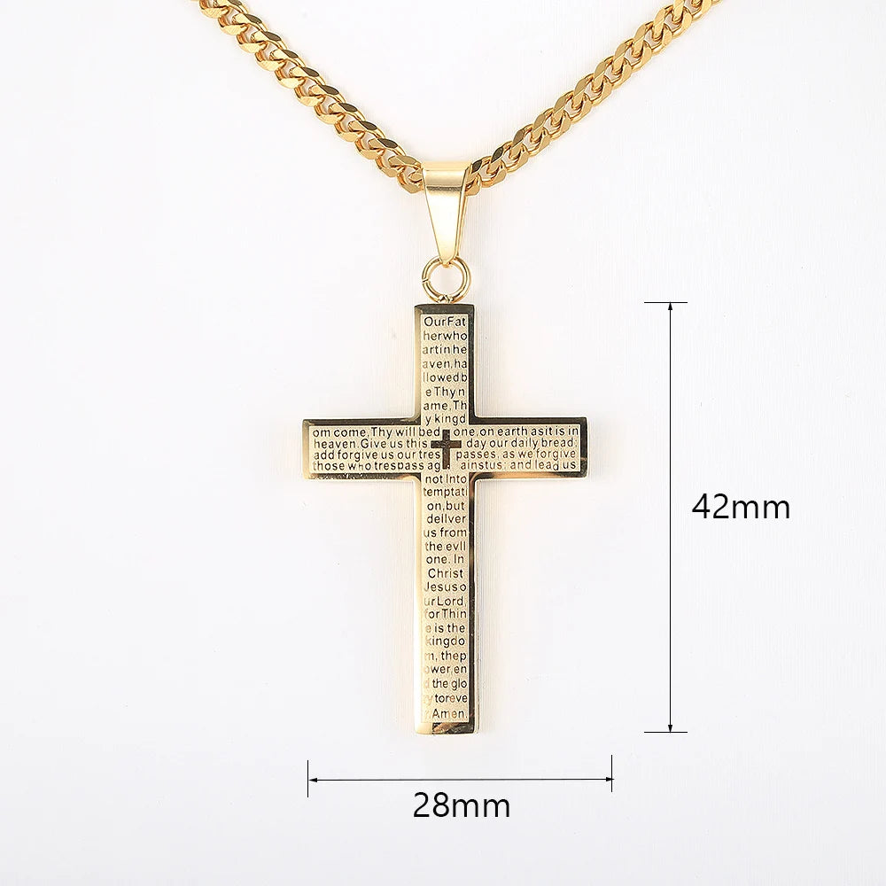 Luxury Cross Pendant Necklace