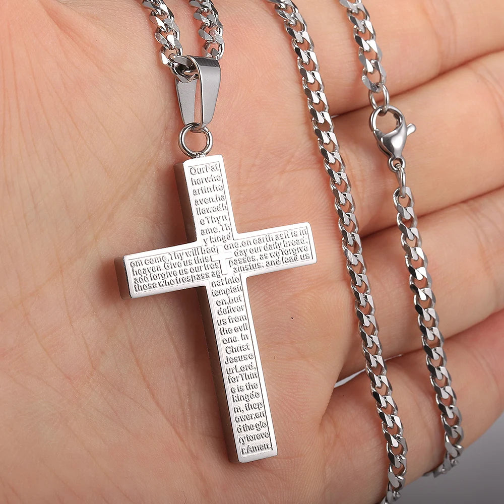 Luxury Cross Pendant Necklace