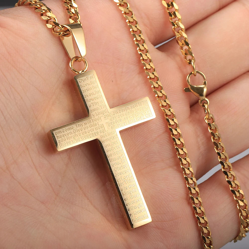 Luxury Cross Pendant Necklace