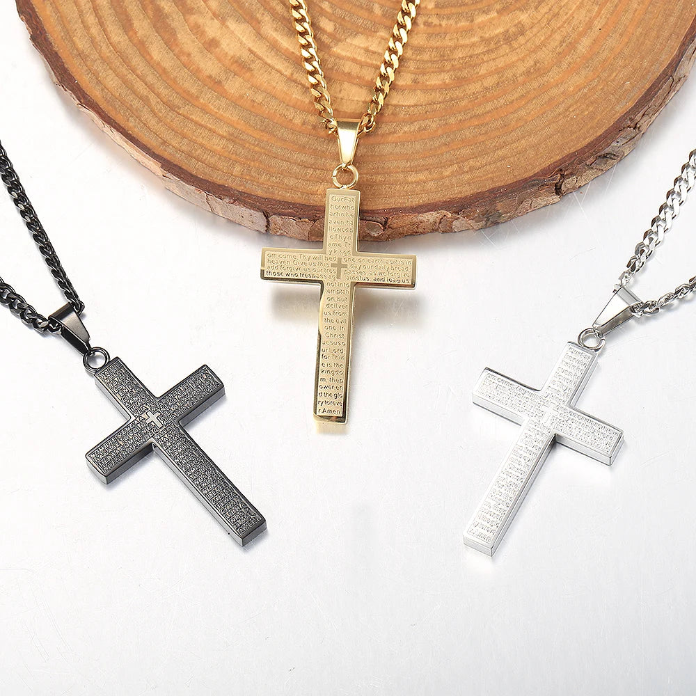 Luxury Cross Pendant Necklace