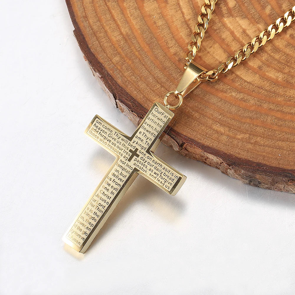 Luxury Cross Pendant Necklace