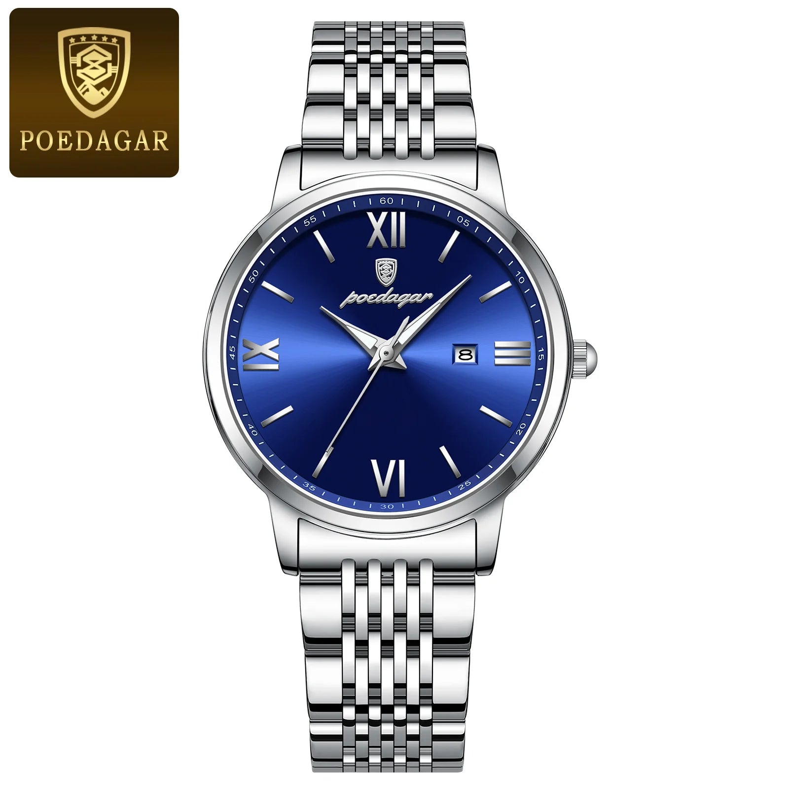 Luxury Women’s Quartz Watch – Luminous & Date Feature